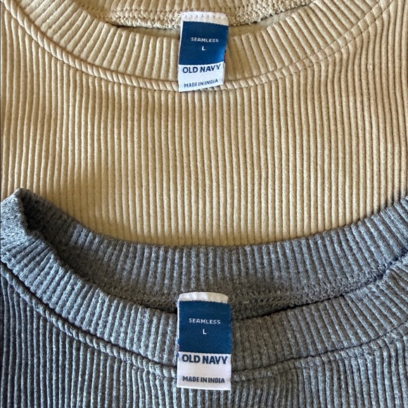 Old Navy Ribbed Tees - Picture 2 of 4